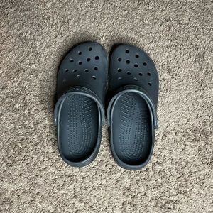 Black/Dark Grey Crocs Size: M8 & F10